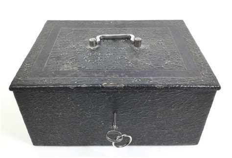 antique metal lock box marked cd with crossing swords|antique lock box products for sale .